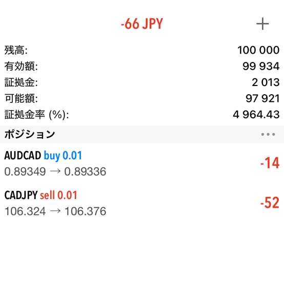 ポジション管理と決済方法2
