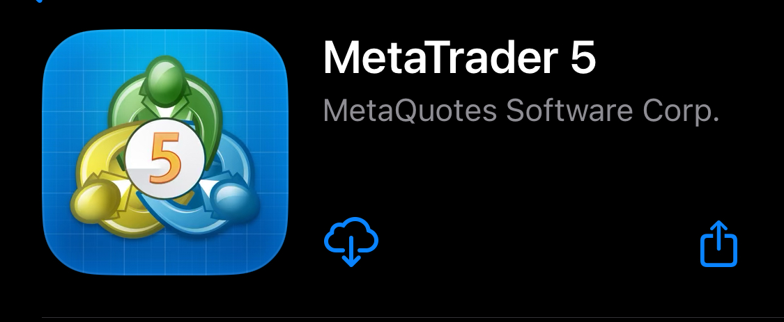 「MetaTrader 4」または「MetaTrader 5」アプリをダウンロード