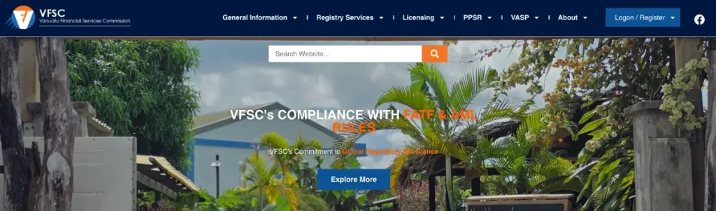 海外FX業者が取得する金融ライセンスのバヌアツ(VFSC)