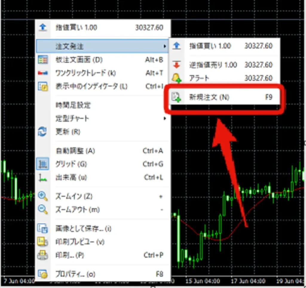 Bybit(バイビット)のMT4の使い方4