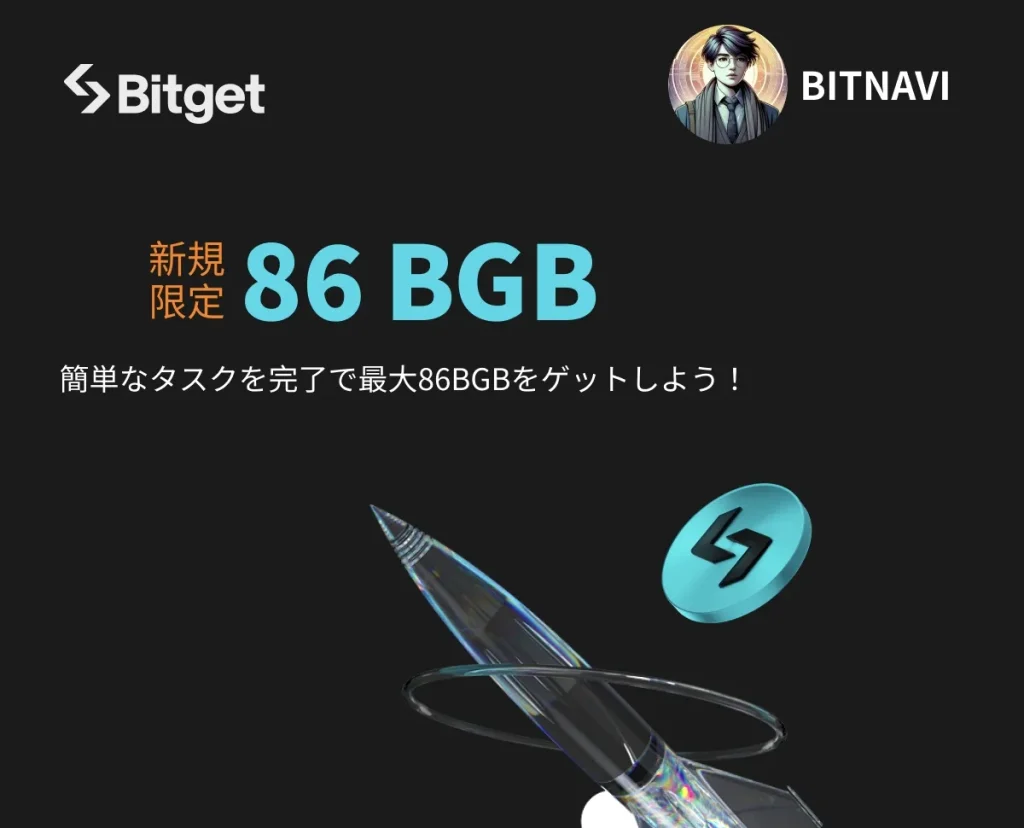 BitgetとBITNAVIのタイアップコラボキャンペーン