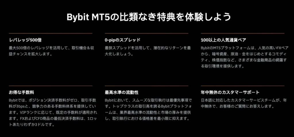 Bybitは最大レバレッジ500倍の仮想通貨FX特化の海外取引所